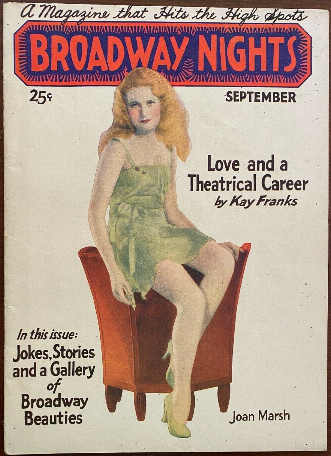 Broadway Nights - September 1931
