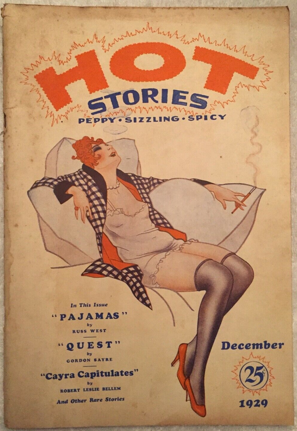 Hot Stories - December 1929