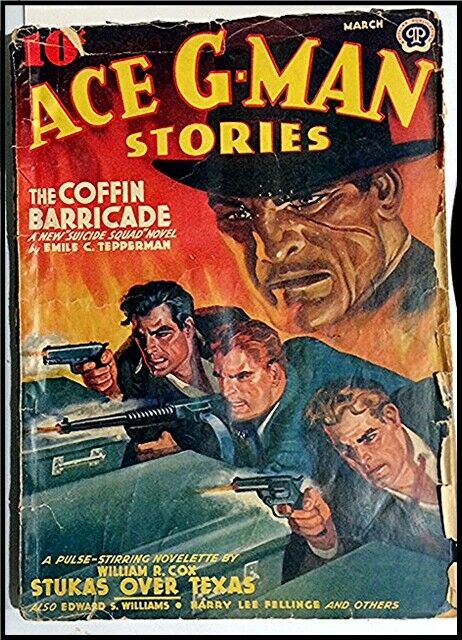 Ace G-Man Stories - March 1941
