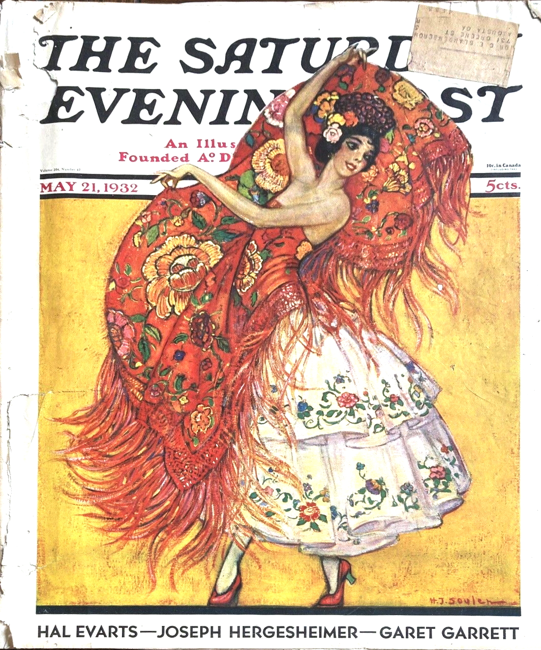 H.J. Soulen - The Saturday Evening Post - May 21 1932