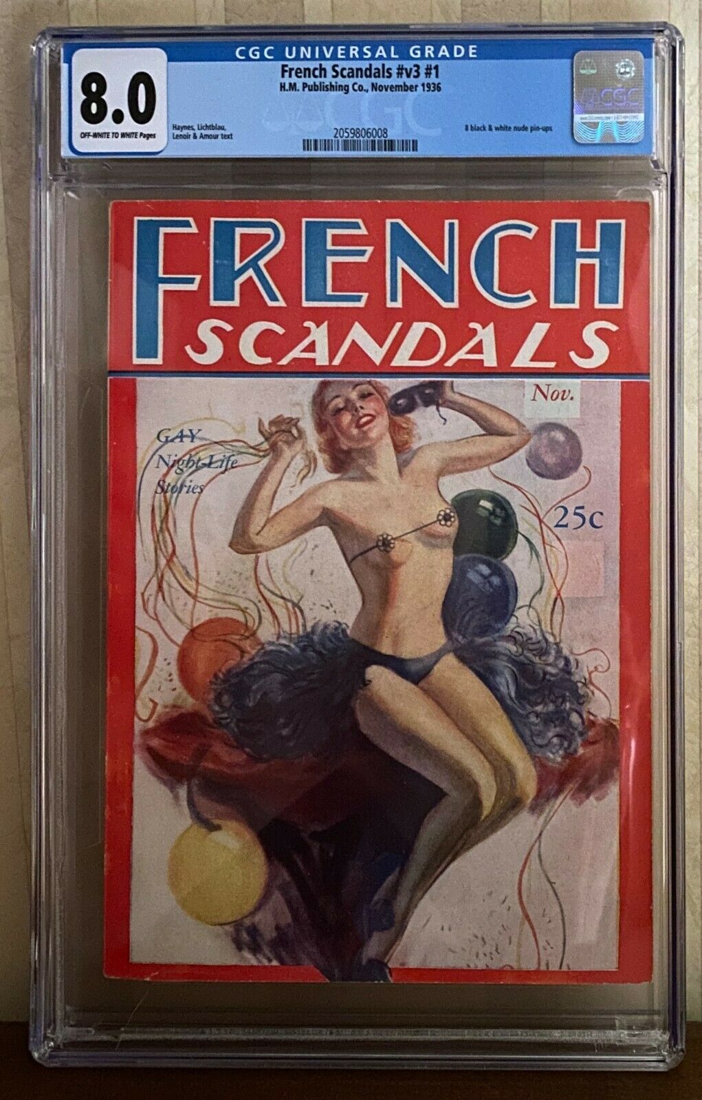 French Scandals - November 1936