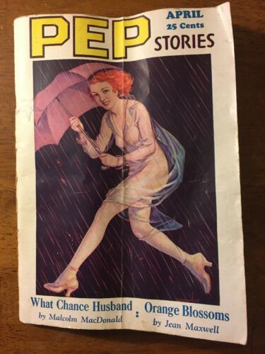 Pep Stories - April 1933