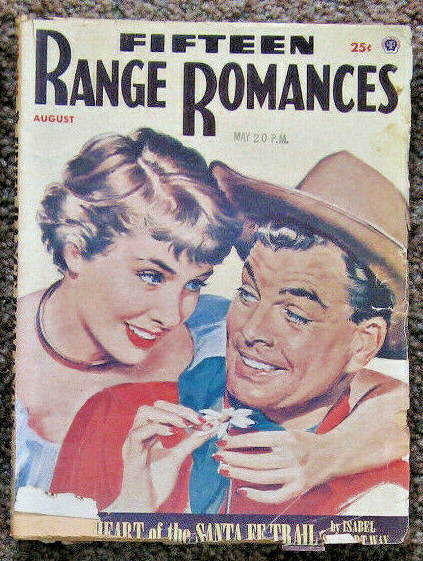 Fifteen Range Romances - August 1953