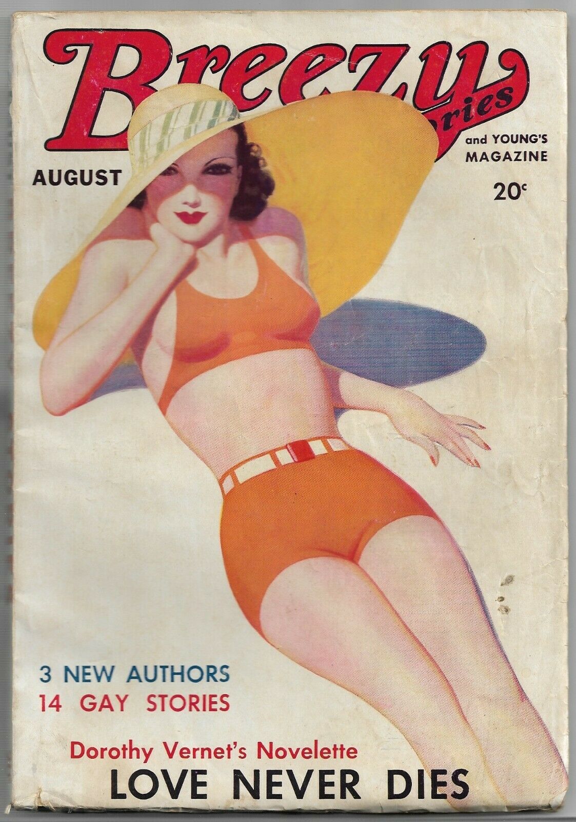 Breezy Stories - August 1936