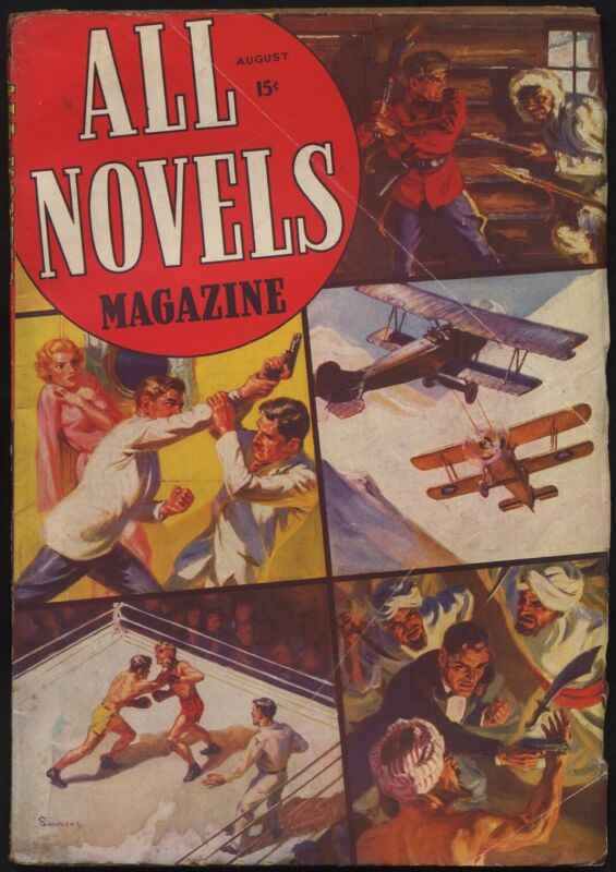 All Novels Magazine -  August 1938
