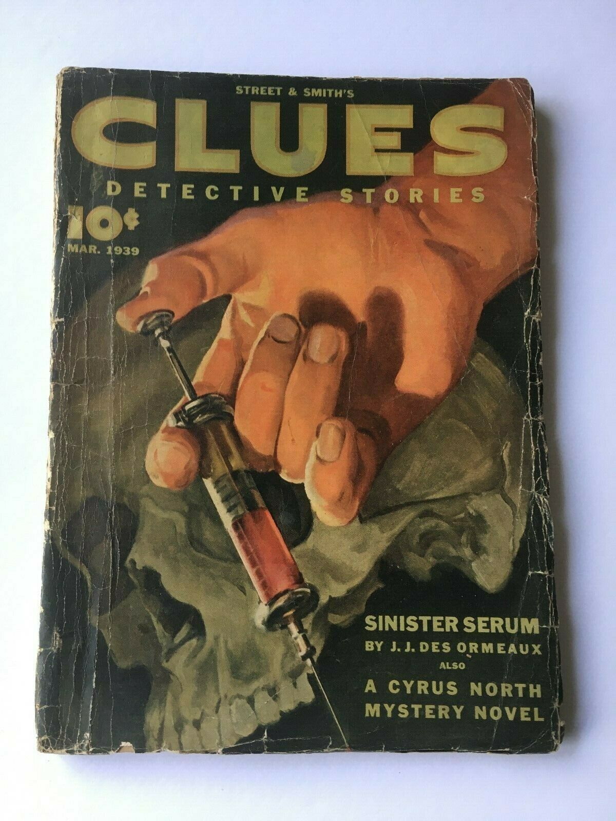 Clues Detective Stories - March 1939