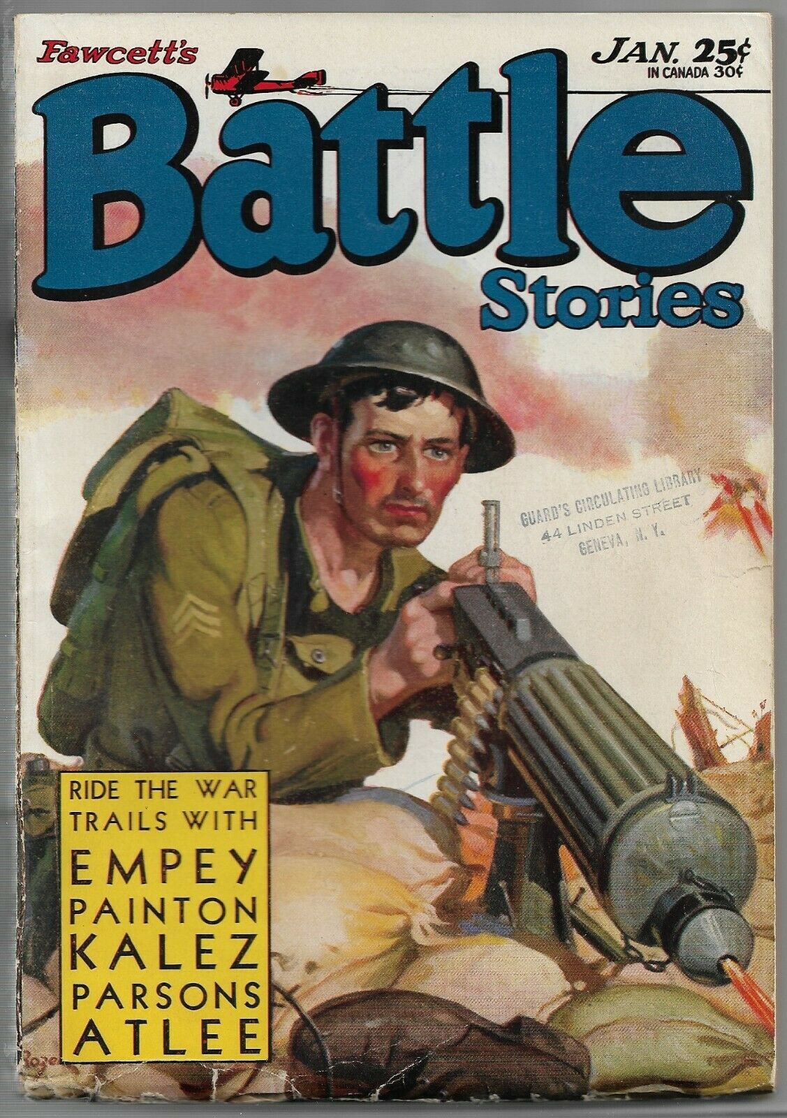 Battle Stories - January 25 1931