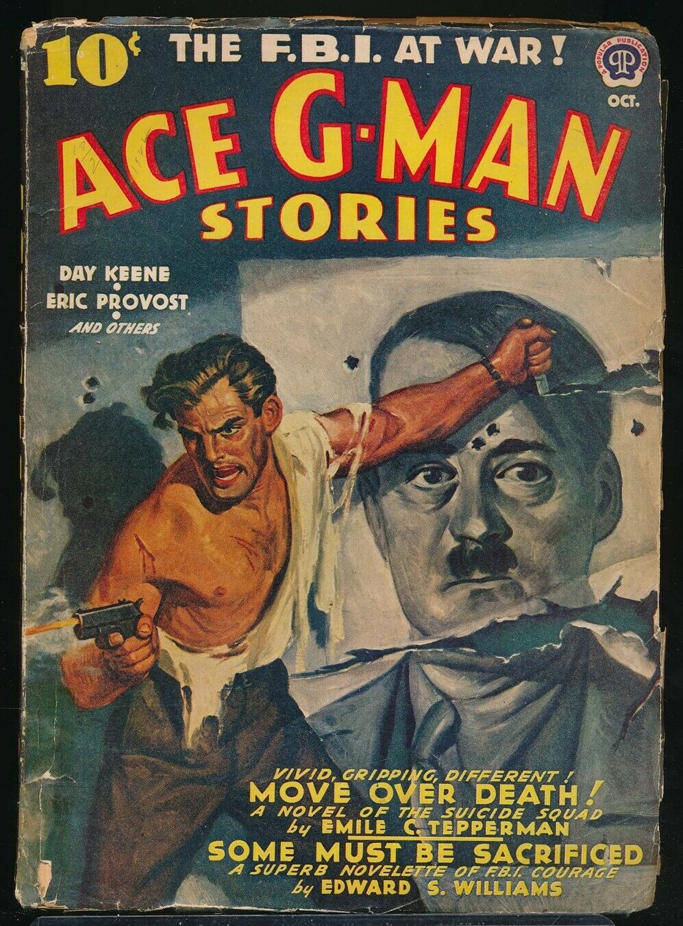 Ace G-Man Stories - October 1942
