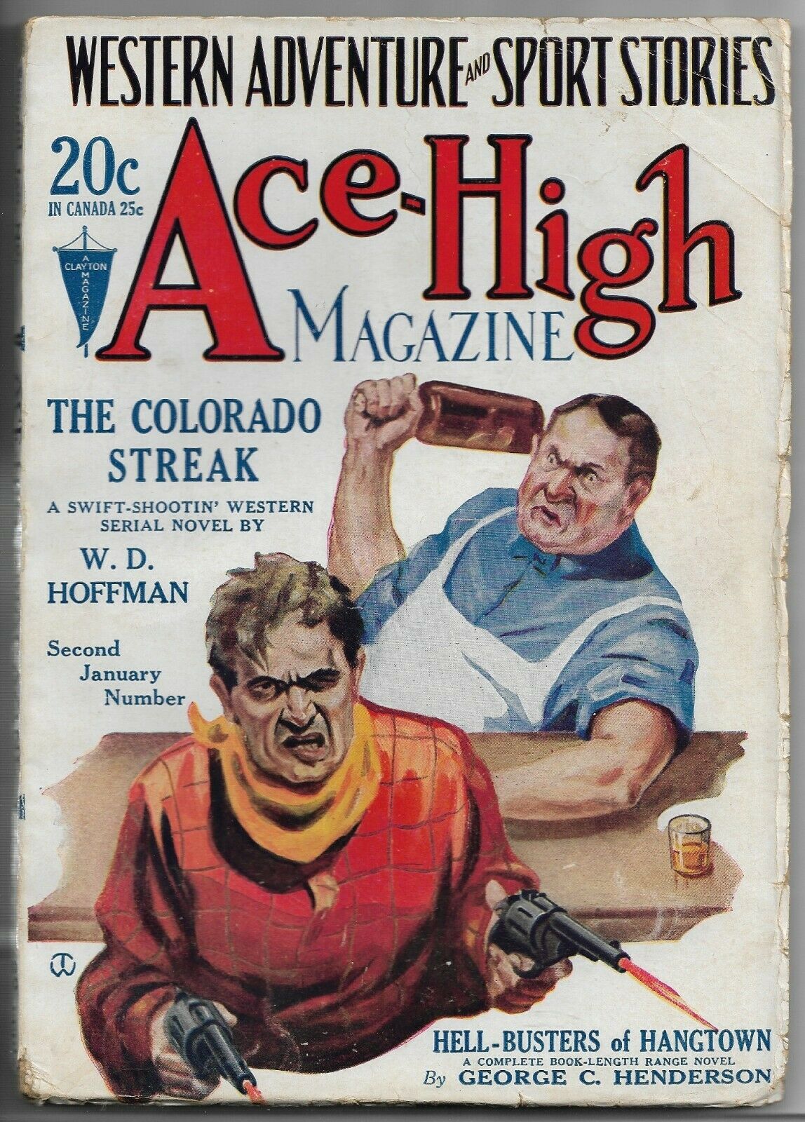 Ace-High Magazine - January 1928