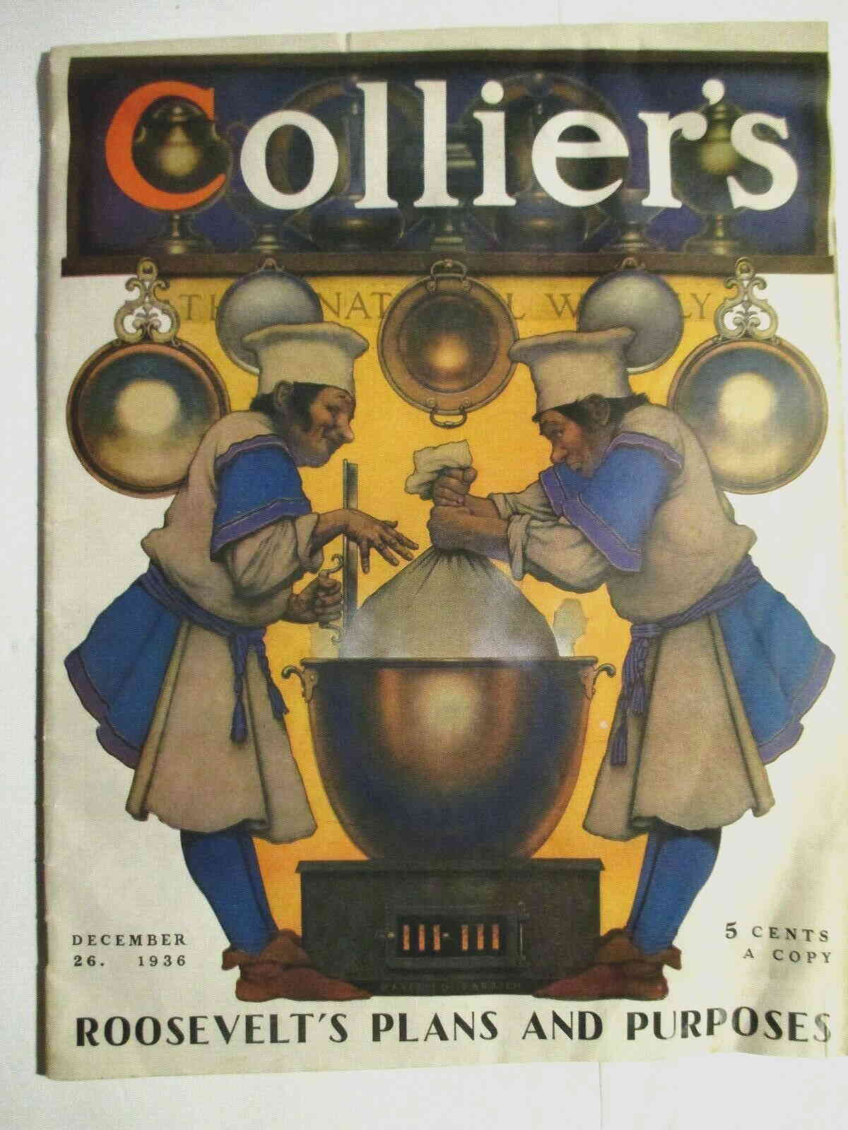 Maxfield Parrish - Collier's - December 26 1936
