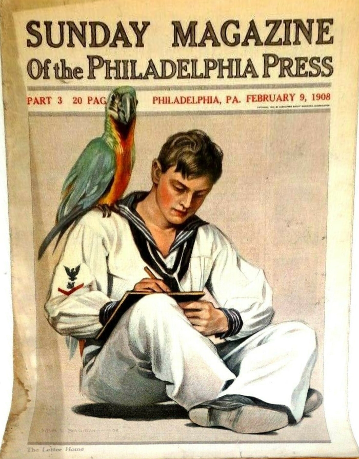Sunday Magazine of the Philadelphia Press - February 9 1908