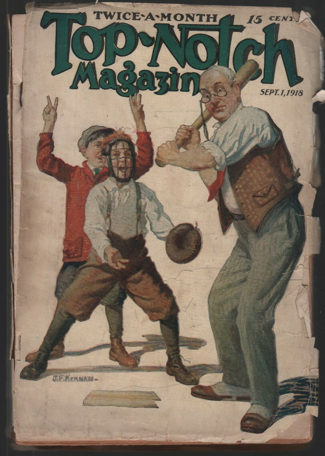 Top Notch Magazine - September 1 1918 - J.F. Kernan 