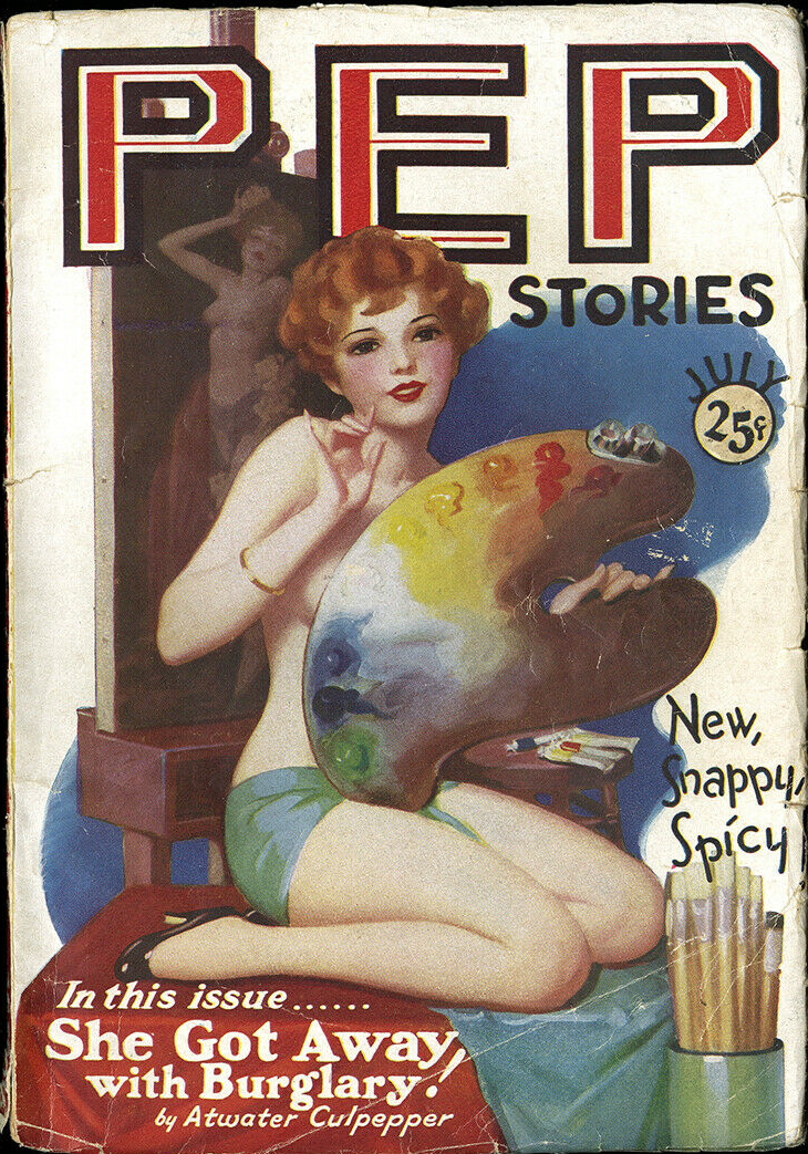 Pep Stories - July 1929