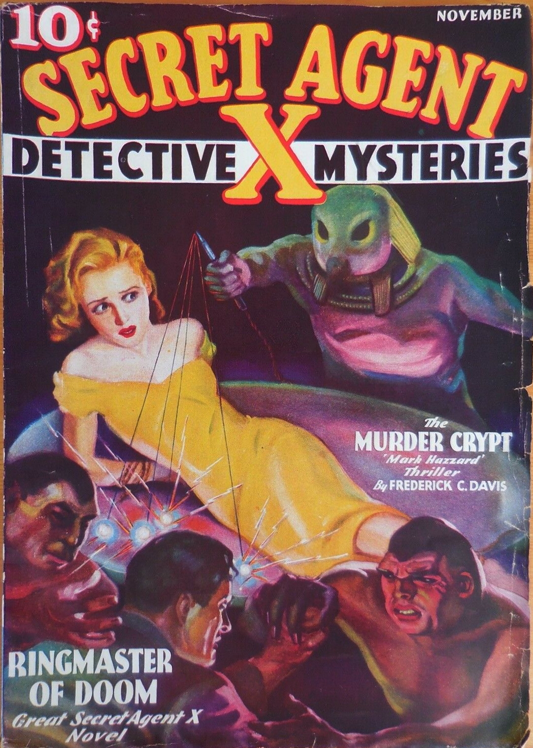 Secret Agent X - November 1935