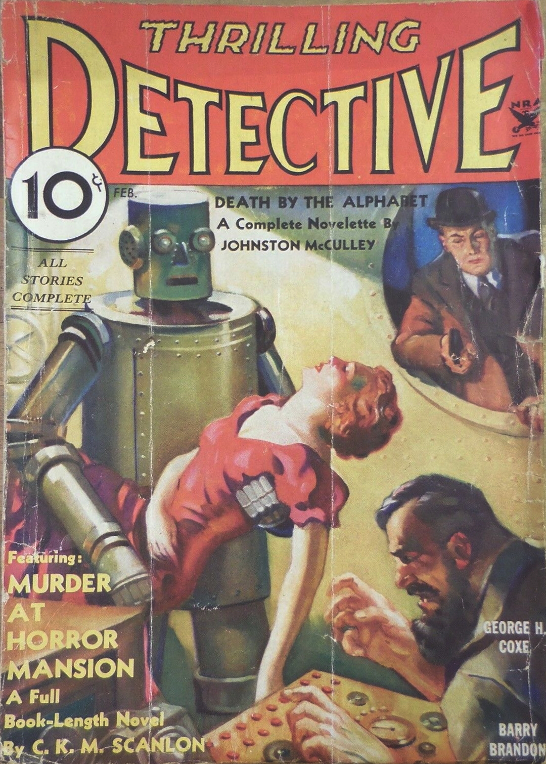 Thrilling Detective - February 1934