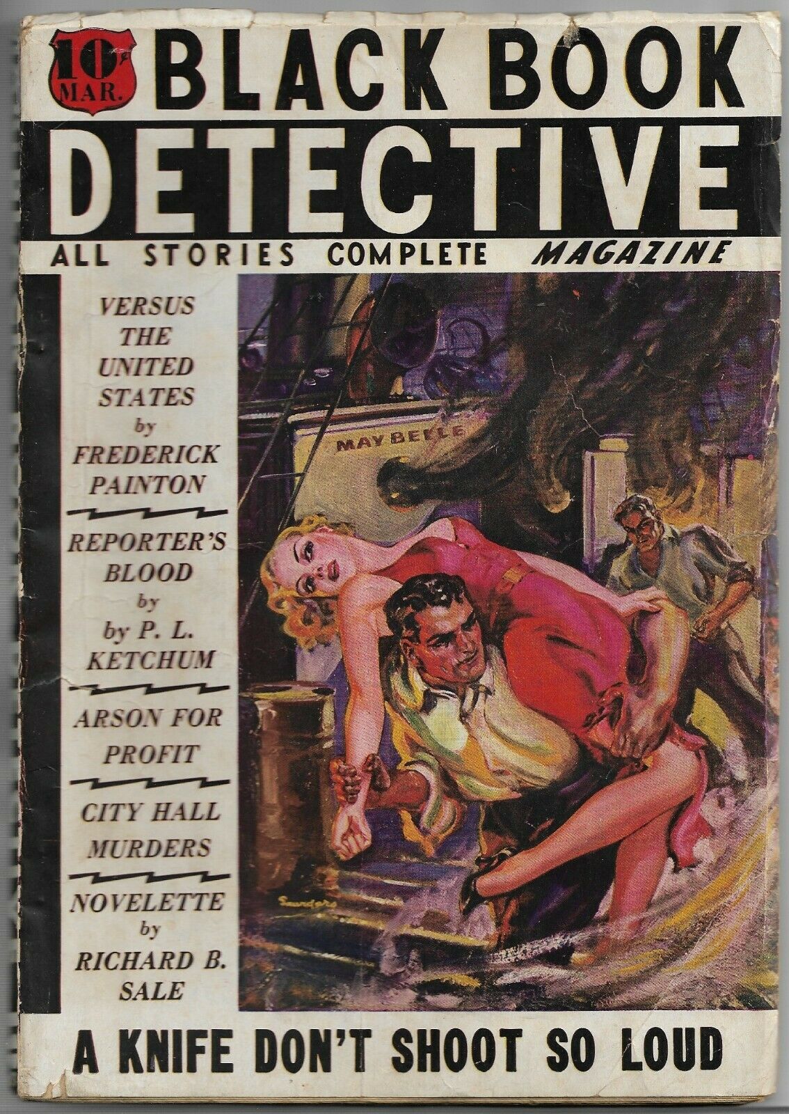 Black Book Detective - March 1936