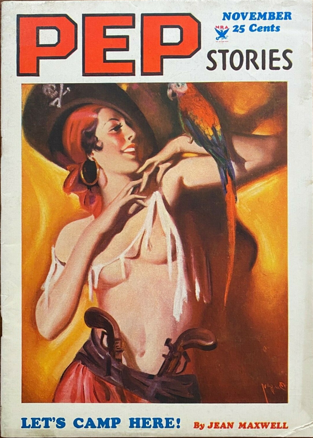 PEP Stories - November 1934