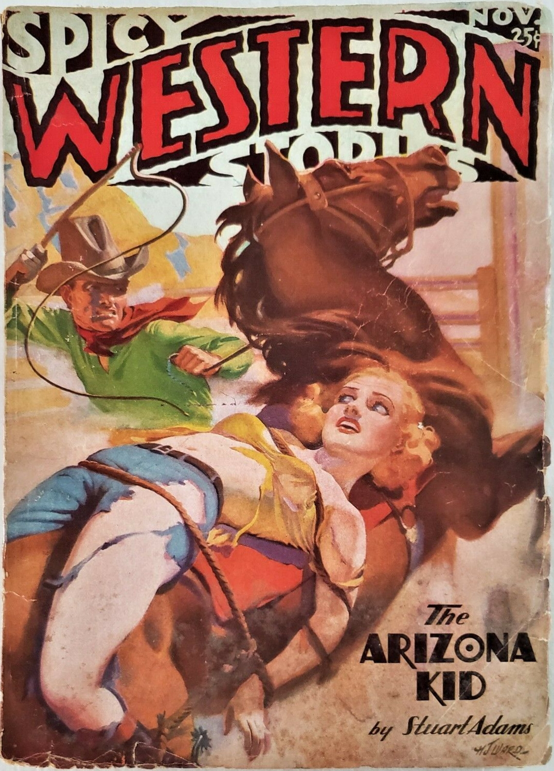 Spicy Western Stories - November 1936