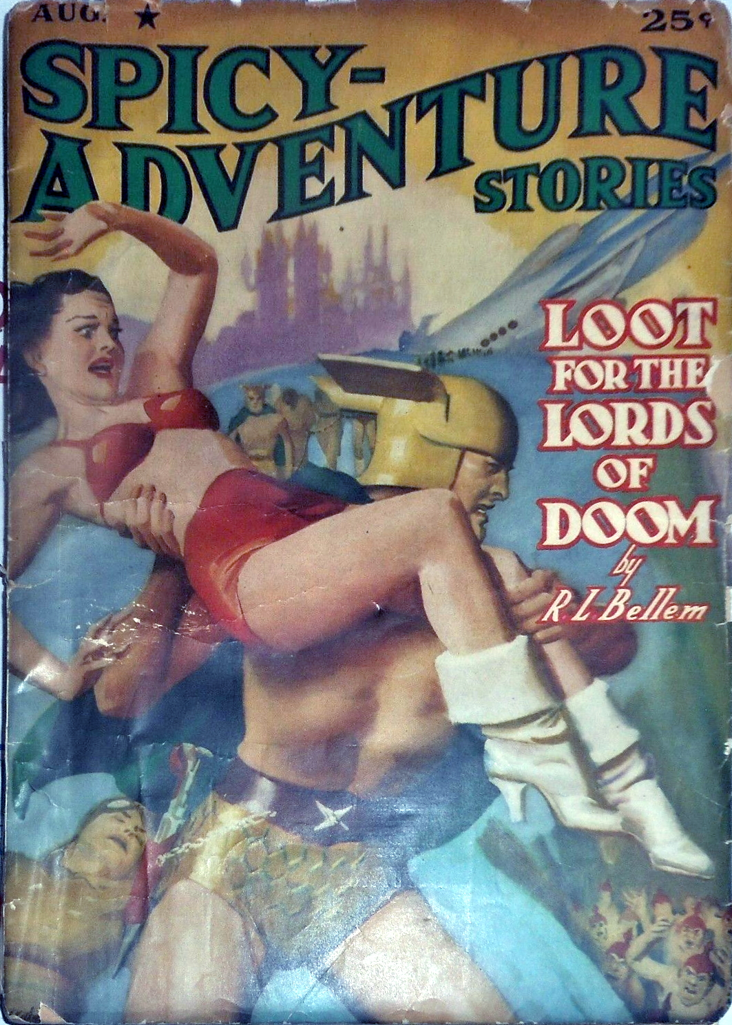 Spicy Adventure Stories - August 1940