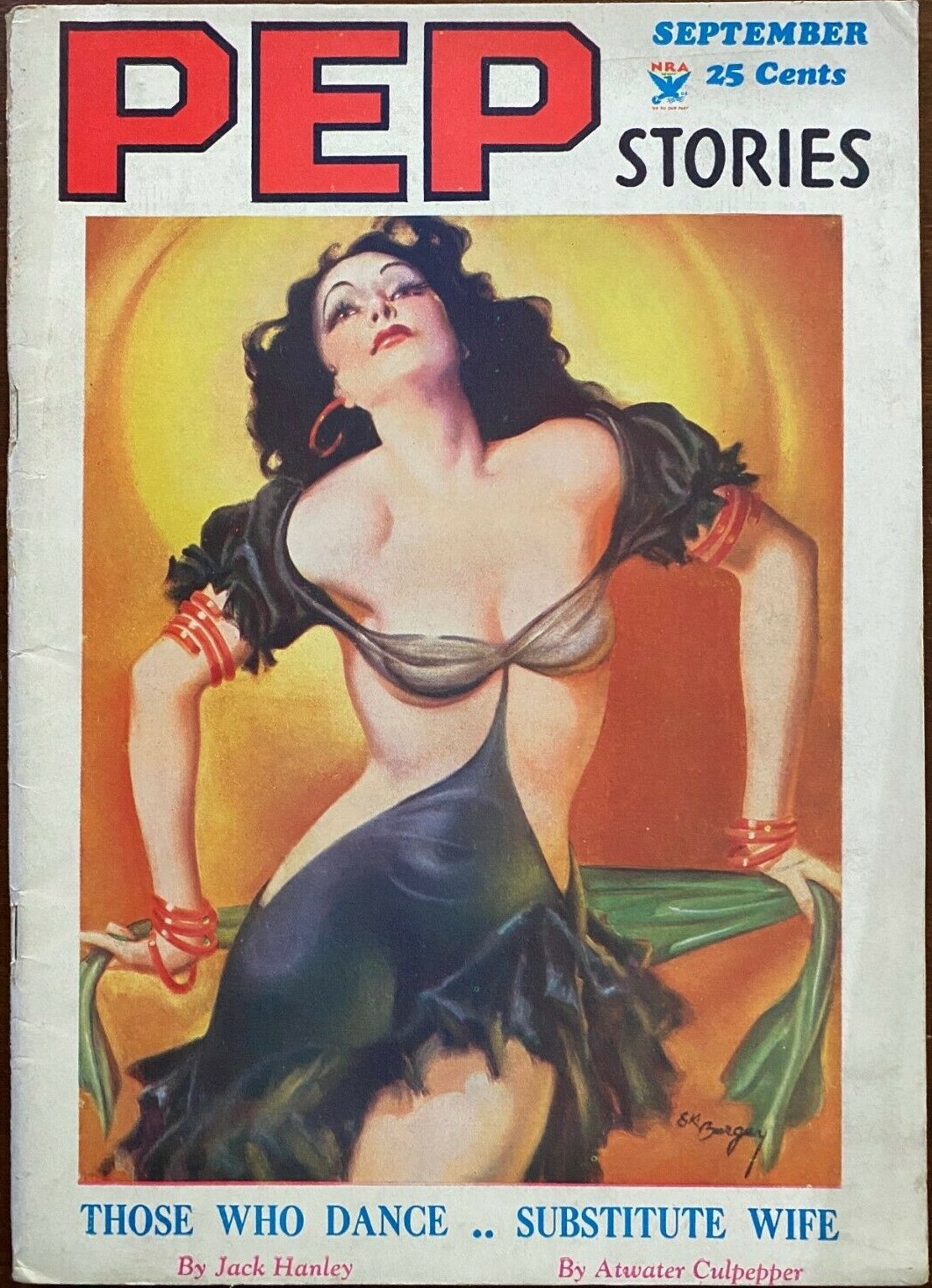 Pep Stories - September 1934