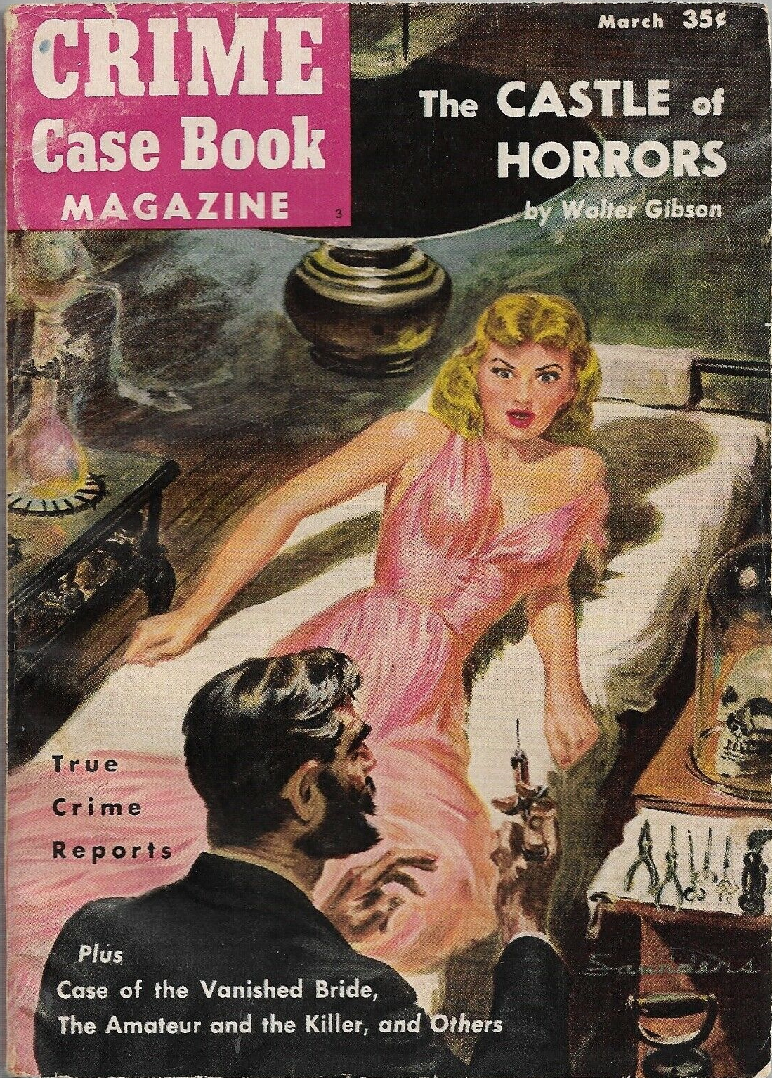 Crime Case Book Magazine - March 1954
