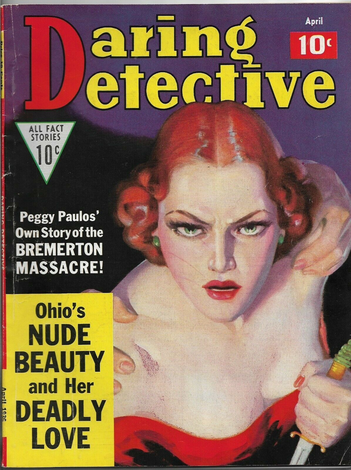 Daring Detective - April 1936