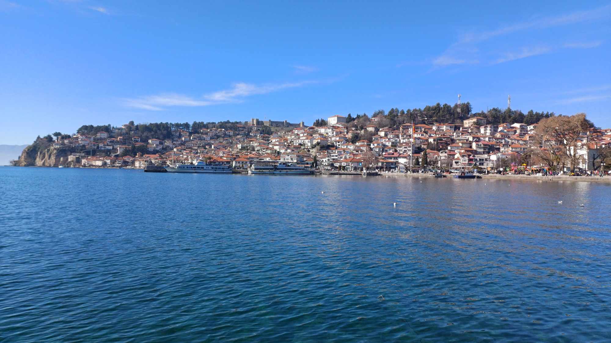 Водостојот на Охридското Еезро над просекот за април