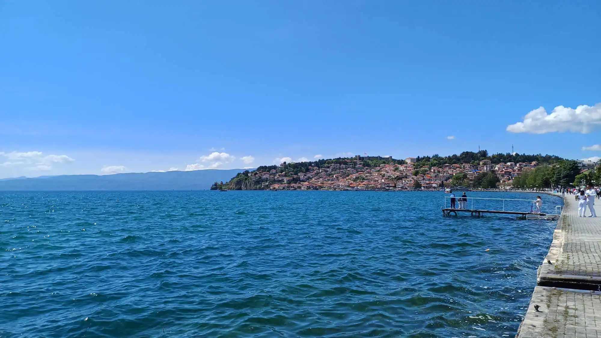 Водостојот на Охридското Езеро на 5 сантиметри над просекот за мај
